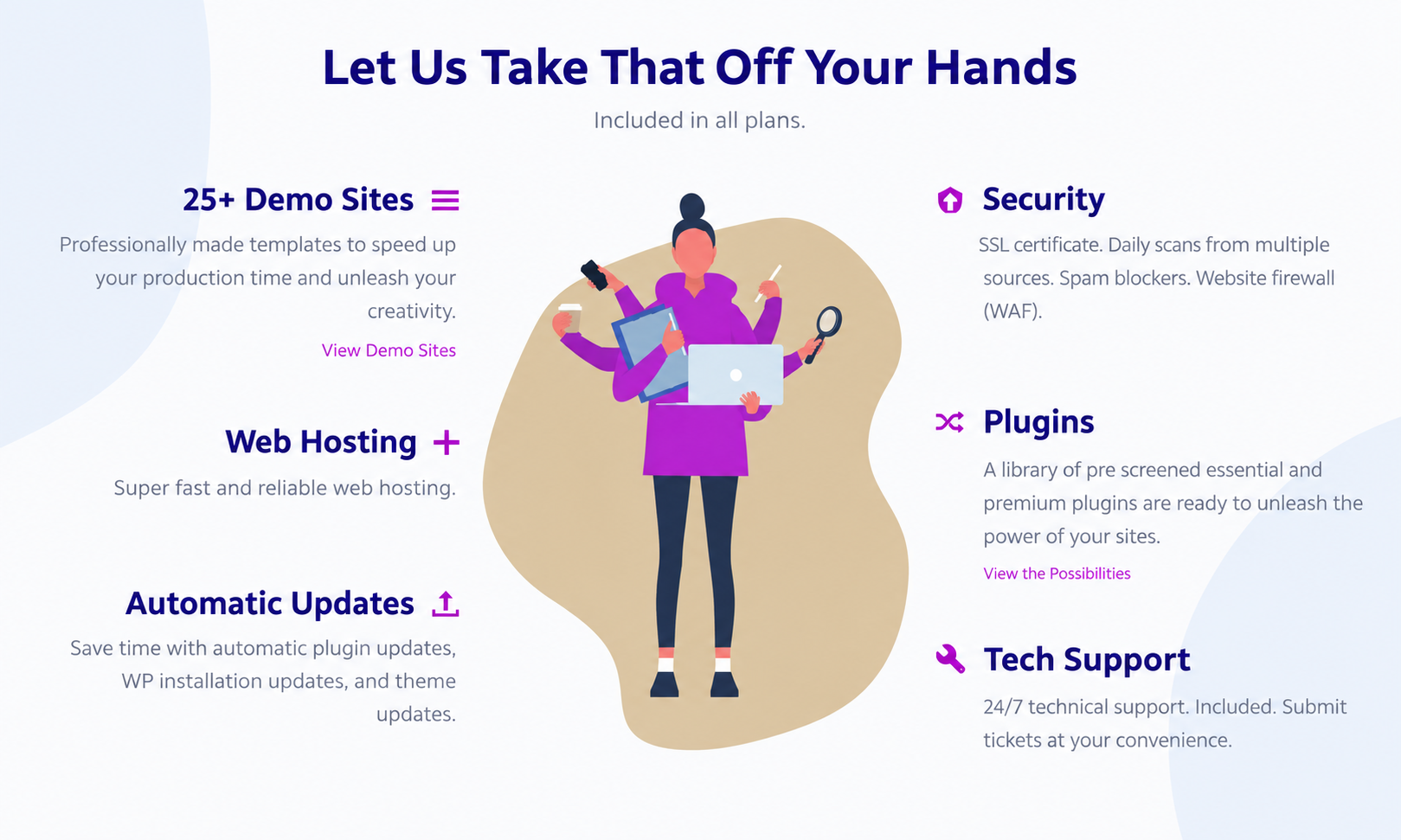 New RedPlum features layout